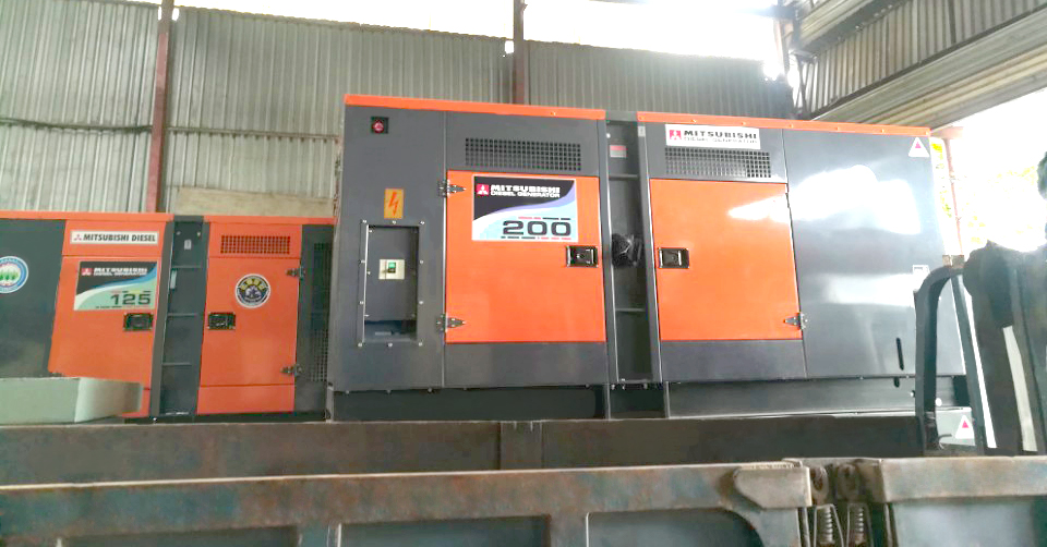 cho thuê máy phát điện 200kva