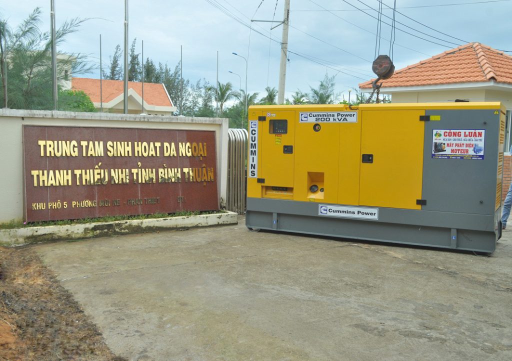 cho thuê máy phát điện 200kva