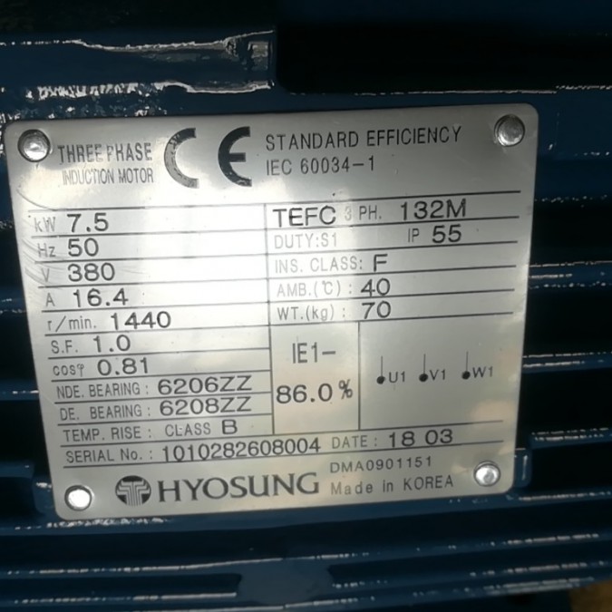 thông số kỹ thuật hyosung