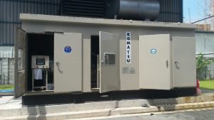 cho thuê máy pahts điện komatsu